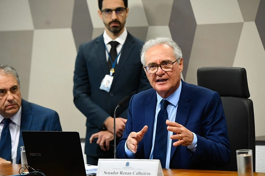 Renan Calheiros será o relator da MP 1.303 na comissão mista. Foto: Carlos Moura/Agência Senado
