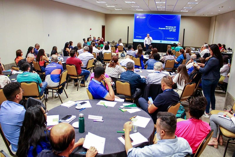 Workshop de proposta de diretrizes para o 15&ordm; CBC, realizado em Bras&iacute;lia