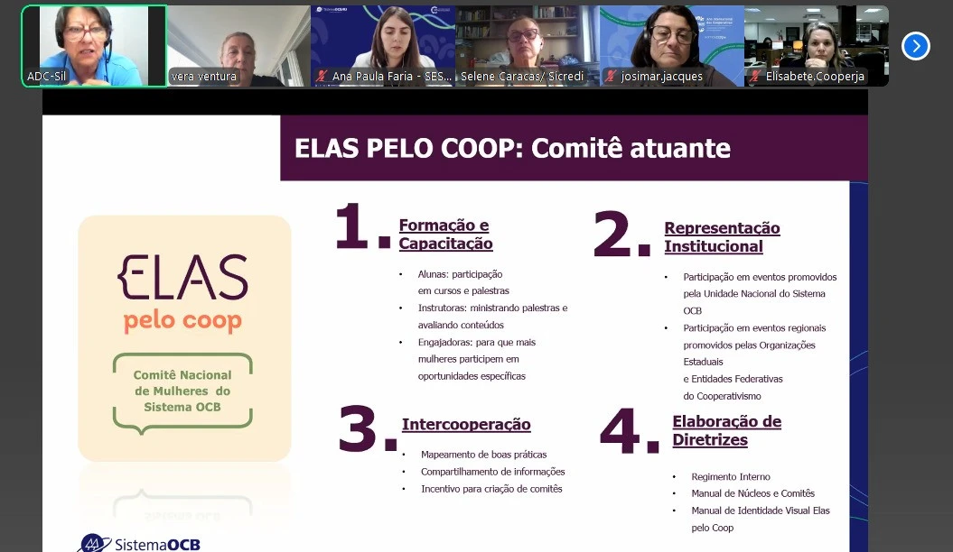 Elas pelo Coop amplia presen&ccedil;a feminina no cooperativismo